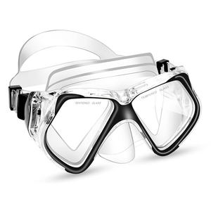 XIALE نظارات غوص سكوبا درجة احترافية مريحة مانعة للانغلاق مانعة للضباب زجاج رؤية تحت الماء معدات الغوص والسباحة - Product Image 6