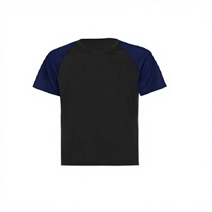 <b>Men's</b> Half Sleeve Sporty Quick Dry Breathable T-Shirt Black Olive Green Solid Slim Fit O-Neck Casual Jersey Knitted Cotton Top - Product Image 4