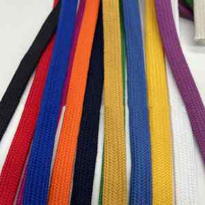 12 mm Color Braid Polyester Cotton Cord <b>Rope</b> for <b>Shoelaces</b> Bags Home Textiles and Garments - Product Image 2