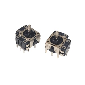 Potentiomètre à bascule Fanrui FR06KS-S1B10KD0, petit bouton-potentiomètre, interrupteur à membrane en carbone + métal + ABS pour manettes de jeu vidéo, vente chaude - Product Image 1