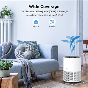 Chambre Smart Home <span class=keywords><strong>Purificateur</strong></span> <span class=keywords><strong>d</strong></span>'<span class=keywords><strong>air</strong></span> électrique avec filtre <span class=keywords><strong>HEPA</strong></span> Prise européenne en plastique portable et connectée WiFi pour une utilisation domestique intelligente - Product Image 3