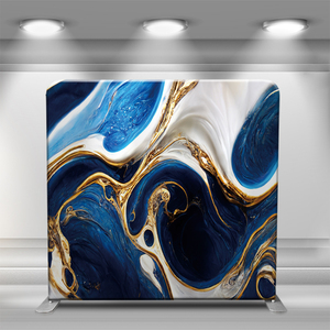 Fondo de cabina de fotos de tela de tensión impresa personalizada de doble cara de 8x8 pies para fotografía - Product Image 4