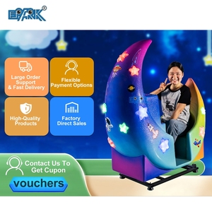Coin Operated Shopping Mall Kiddie Rides <strong>Gaming</strong> Machine 3d Moon <strong>Rocket</strong> Kids Swing Ride Machine - Product Image 3