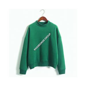 2024 à la mode dame vêtements conception personnalisée en gros sweats pull décontracté sweats surdimensionnés pour les femmes du Bangladesh - Product Image 1