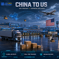 Transitaire aérien express USA depuis la Chine, fret général, service de livraison DDP (droits de douane et livraison à domicile)