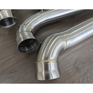 AKS ท่อดาวน์ไปป์ประสิทธิภาพสูงสำหรับ Mercedes Benz AMG GT GTC GTS GTR 4.0T downpipe - Product Image 4