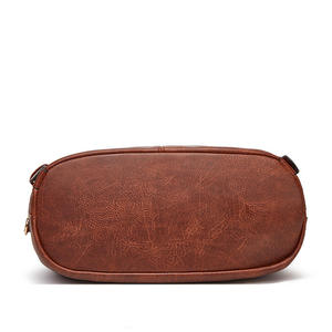 Sac à main en cuir PU pour femme, sac à main de grande capacité, sac à bandoulière en fibre de polyester pour femme, sac à main à la mode - Product Image 6