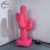 Modèle de cactus gonflable géant personnalisé pour événements sur le thème du désert, décoration publicitaire extérieure pour fêtes