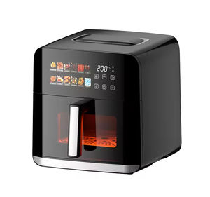 <span class=keywords><strong>Friteuse</strong></span> à air sans huile intelligente - Écran tactile numérique Contrôle du plateau d'égouttage d'huile amovible pour un usage domestique - Product Image 5