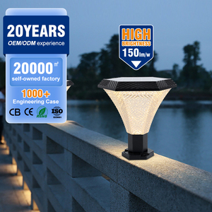 <span class=keywords><strong>BEWAY</strong></span> Fabricante Chino de Lámparas de Jardín Solares de 30W, Lámpara de Poste para Puerta, Resistente al Agua IP65 - Product Image 1