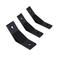 Vente en gros Fixation en forme de L Support d'angle à 135 degrés Connecteur Gousset Support d'angle renforcé en métal pour profilé en aluminium à fente en T
