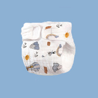Pañales de Tela Reutilizables Lavables de 12 Capas 100% Algodón, Certificación OEKO-TEX, CPC, REACH, Venta al Por Mayor OEM ODM, Suministro Directo de Fábrica