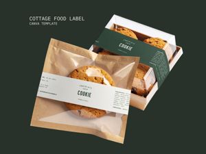 Custom waterproof self-adhesive labels and stickers suitable for pet food, snacks, pizza, candy, sandwiches, sugar, olive oil, a - Product Image 2