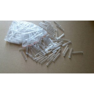 Cuentas de Vidrio Transparentes 8X51, Componentes para Joyería - Product Image 1