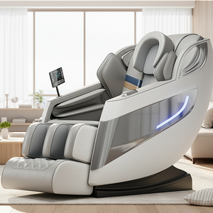 Sillón de Masaje Inteligente de Gravedad Cero con Diseño Innovador de Doble Núcleo, Control por Voz con IA, Bolsas de Aire para Todo el Cuerpo y Rodillos Calefactores para los Pies - Product Image 1