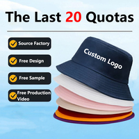 Sombreros de pescador de tela de diseñador para hombre al por mayor logotipo impreso personalizado gorra de pescador negra