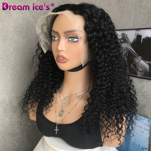 DREAM.ICE'S DREAM.ICE'S all'ingrosso capelli umani parrucca nera mista capelli lunghi ricci rosa <span class=keywords><strong>Intranet</strong></span> di alta qualità e di qualità - Product Image 2