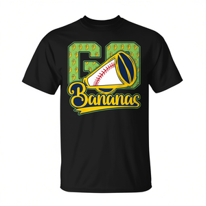 Camiseta con Estampado de Let's Go Bananas para Niños, Hombres y Mujeres - Camiseta Promocional Divertida - Product Image 2