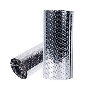 Factory <b>Bubble</b> <b>Foil</b> <b>Insulation</b> Heat Shield Aluminum <b>Foil</b> Heat Resistant Roofing <b>Insulation</b> Materials - Product Image 1