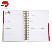 Journal de prière chrétien personnalisé avec reliure Wire-O, impression sur 52 semaines