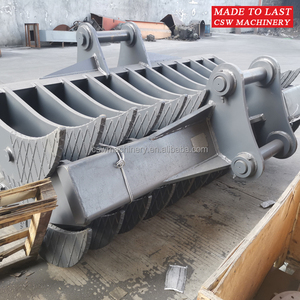 Prix de vente Direct d'usine de râteau de bâton de râteau de racine d'excavatrice pour l'excavatrice de Doosan Dx235 - Product Image 5