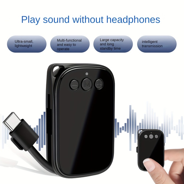 Multifunctional 16GB/32GB/64GB Voice Recorder with Large Capacity, Long Standby Time, And High-Definition Noise Reduction