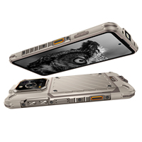 RugOne Xever 7 5G Baterai Ganda yang Dapat Ditukar IR Blaster Kamera Penglihatan Malam 12GB 512GB Smartphone 5G 120Hz FHD+ AMOLED Ponsel