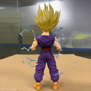 Nouveau Design 24cm DBZ PVC Anime Action Figure Jouets Dessin Animé Debout Pose <span class=keywords><strong>Goku</strong></span> Gohan pour Voiture Décor À La Maison - Product Image 3