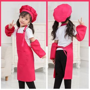 Delantal de algodón lavable sin mangas para niños, para pintura de acuarela, arte, guardería, disfraz de chef, estampado de jardín - Product Image 4