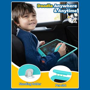 Монтессори игрушки Детский Набор для рисования доска для рисования планшет 12 ЖК планшет для письма для детей 15 дюймов ЭЛЕКТРОННЫЕ ЦИФРОВЫЕ накладки для письма - Product Image 6