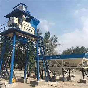 Serangkaian <span class=keywords><strong>mixer</strong></span> beton baru dan sangat efisien dan mencampur tanaman untuk ekspor pabrik - Product Image 3