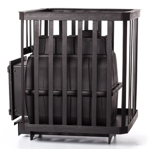 Calentador y Estufa <span class=keywords><strong>de</strong></span> <span class=keywords><strong>Leña</strong></span> <span class=keywords><strong>de</strong></span> Hierro Fundido <span class=keywords><strong>para</strong></span> Sauna y Baños <span class=keywords><strong>de</strong></span> Vapor, Moderno, <span class=keywords><strong>para</strong></span> Interiores - Product Image 3