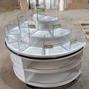 Sáng tạo kim loại kẹo kệ trưng bày Vòng Snack đứng giải trí thực phẩm lưu trữ tủ trưng bày cho siêu thị cửa hàng bán lẻ - Product Image 3