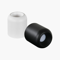 Spot LED encastré COB à intensité variable, style nordique, cylindrique, pour couloir, salon, plafond