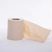 Vente de gros Papier hygiénique en pulpe de bambou vierge gaufré Rouleaux souples 1/2/3/4 plis personnalisables