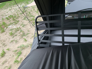 Tente de toit rigide en aluminium Remaco RCT0101K 4x4 - Imperméable, quatre saisons, ouverture automatique rapide, capacité 4 personnes - Product Image 6
