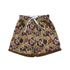 Pantalones Cortos Deportivos para Niños, con Estampado de Camuflaje, Ecológicos, de Secado Rápido, Transpirables, con Cintura Elástica, para Bebés, Verano - Product Image 1