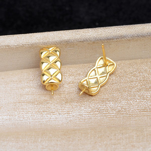 Colgante de Luna de Plata S925 para Mujer, Accesorios para Pendientes de Perlas DIY, Soporte Vacío para Componentes de Joyería de Moda - Product Image 3