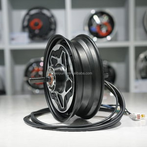 YMMOTOR Kit de Conversión para Motocicletas Todoterreno de 12 Pulgadas y 3000W, Motor BLDC sin Escobillas, Motor Magnético Impermeable, Motor de Carreras de 12 Pulgadas - Product Image 1