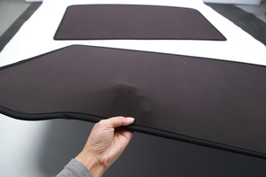 2025 mới Tesla mô hình y cây bách xù xe dù để che nắng phụ kiện phía trước và phía sau cửa sổ trời Skylight với băng vải khóa và Sun Shades - Product Image 5