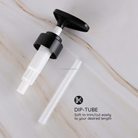 Distributeur de lotion en plastique PP jetable rechargeable, anti-fuite et anti-enfants, pour bouteilles de vin, shampoing, savon, gel douche