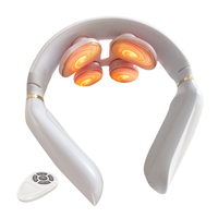 Appareil de massage du cou Synogal personnalisé à impulsions électriques, vibrations et chaleur, pour la thérapie et la traction cervicale