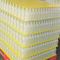 Plaques de protection écologiques imperméables en plastique ondulé, services de découpe et d'impression pour feuilles de séparation de palettes