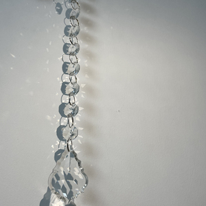 Hạt pha lê hình bát giác K9 mài bóng trang trí nhà cửa, khách sạn, nhà hàng, cửa hàng, chuỗi hạt dài 1 mét, mặt dây chuyền, đèn chùm - Product Image 4