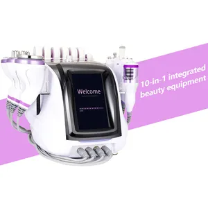 2024 Multifunction 40k 80k Rf Vacuum Therapy Body Shaping Rf Facial Lifting 10 In 1 Machine For Body Slimming