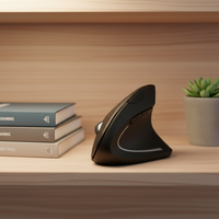 Souris optique verticale ergonomique sans fil USB mini à 6 boutons pour droitier, nouvelle conception compacte, double mode, vente chaude
