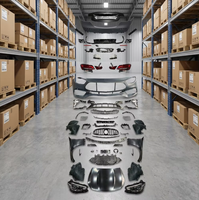 Kit carrosserie large pour lifting complet de la Mercedes Classe E W213 16-20, mise à niveau au style E63S AMG 2023 avec phares, feux arrière, ailes et capot