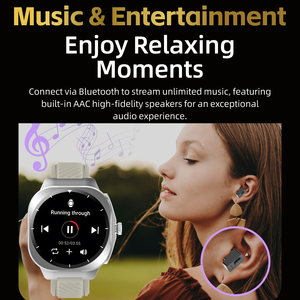 Z19 câu trả lời thực hiện cuộc gọi Smartwatch Earbuds IP68 chống nước đồng hồ 2 dây đeo thể thao đồng hồ 100 + chế độ thể thao tự làm mặt đồng hồ - Product Image 4