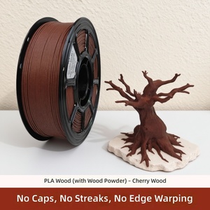 Filamento de Impresión 3D SanCi PLA Wood, 1.75 mm de Diámetro, Huizhou, Bobina de 1 kg, Polvo de Madera con Aroma Natural a Madera, Compatible con - Product Image 2