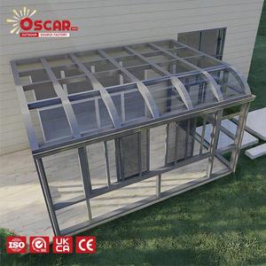Véranda en aluminium et verre de haute qualité avec garantie, extension de véranda, patio extérieur, jardin, cour, maison, en <span class=keywords><strong>vente</strong></span> - Product Image 1